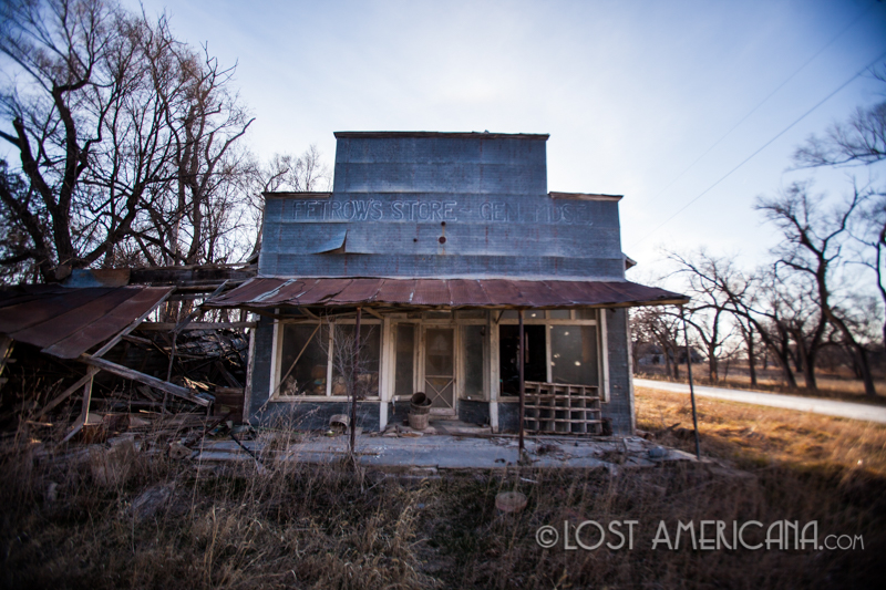 A Flyover of Harlan, Kansas Lost Americana