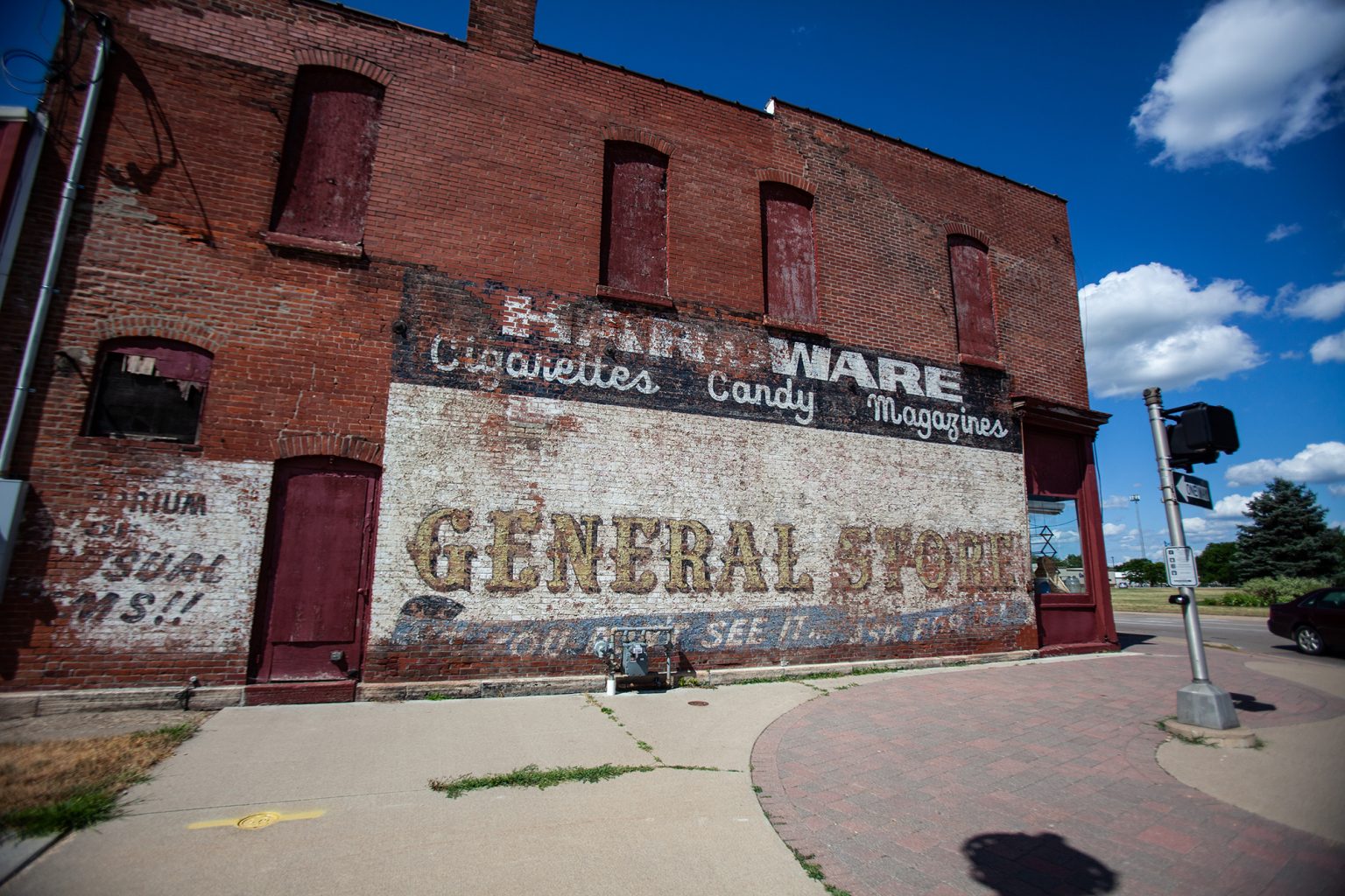 Behind The Photo Main Street, Buffalo Gap, South Dakota Lost Americana
