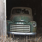 And old GMC truck abandoned in Kansas
